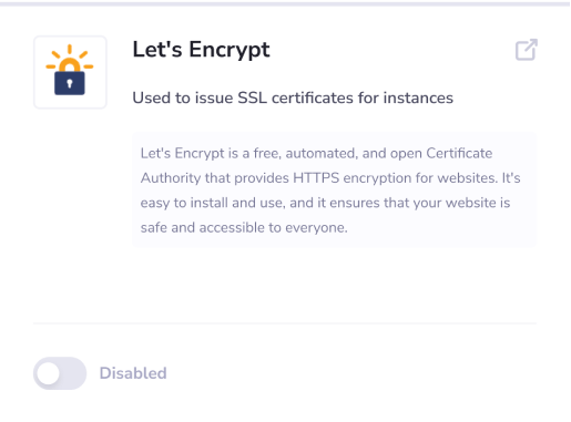 Integrations - PanelAlpha Administration - Screenshot 1
