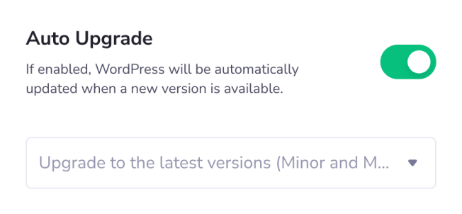 Automated Upgrades - PanelAlpha Developer Toolkit - Screenshot 2