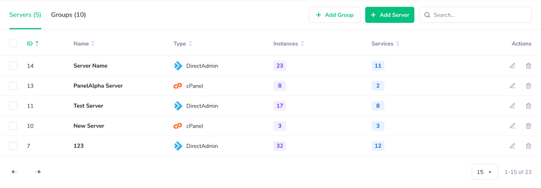 Control Panels - PanelAlpha Web Hosting Integrations - Screenshot 1