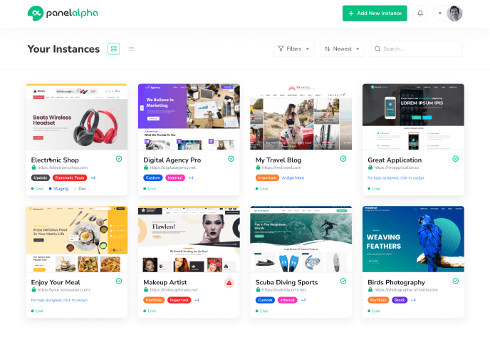 Smooth Scalability - PanelAlpha Next-Level Client Panel - Screenshot 2