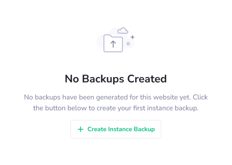 Scheduled Backups - PanelAlpha WordPress Instances Management - Screenshot 1